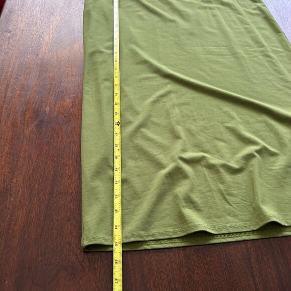 NWT Philosophy green jersey midi dress, Med - Picture 9 of 9